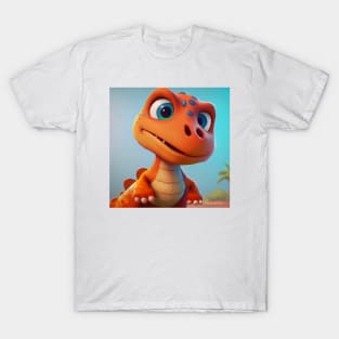 Baby Dinosaur Dino Bambino - Keanu T-Shirt